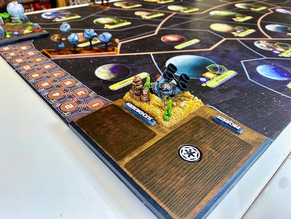 Imperial Probe Deck side board compatible with Rebellion board game