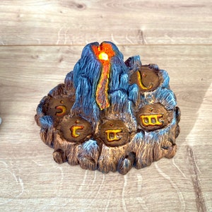 Mount Vulcan compatible with War of the Ring optional with LED Light