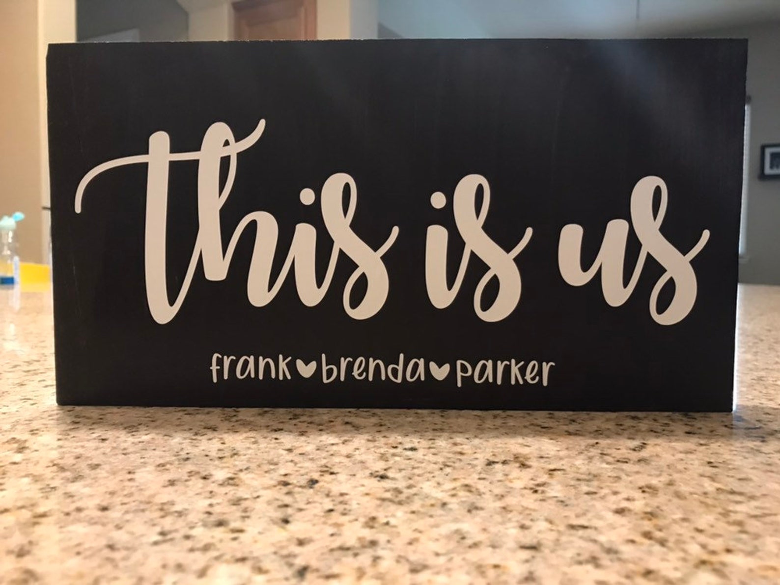 This is Us Sign This is Us Wood Sign Wood Sign Wedding Etsy