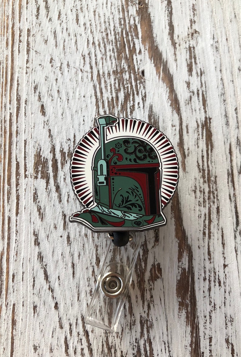 Boba Fett badge reel