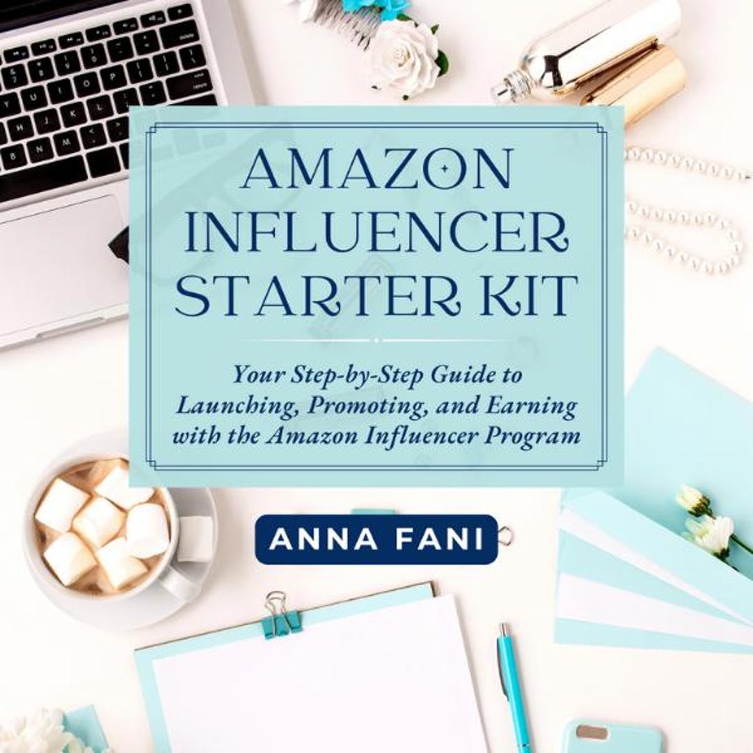 Amazon Influencer Starter Kit | Storefront Planner, Promo Calendar ...