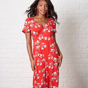 Beginners Sewing Pattern Tulip Dress Dress Sewing Pattern Summer Dress Pattern Digital Sewing Pattern Simply Sewing Adele Dress
