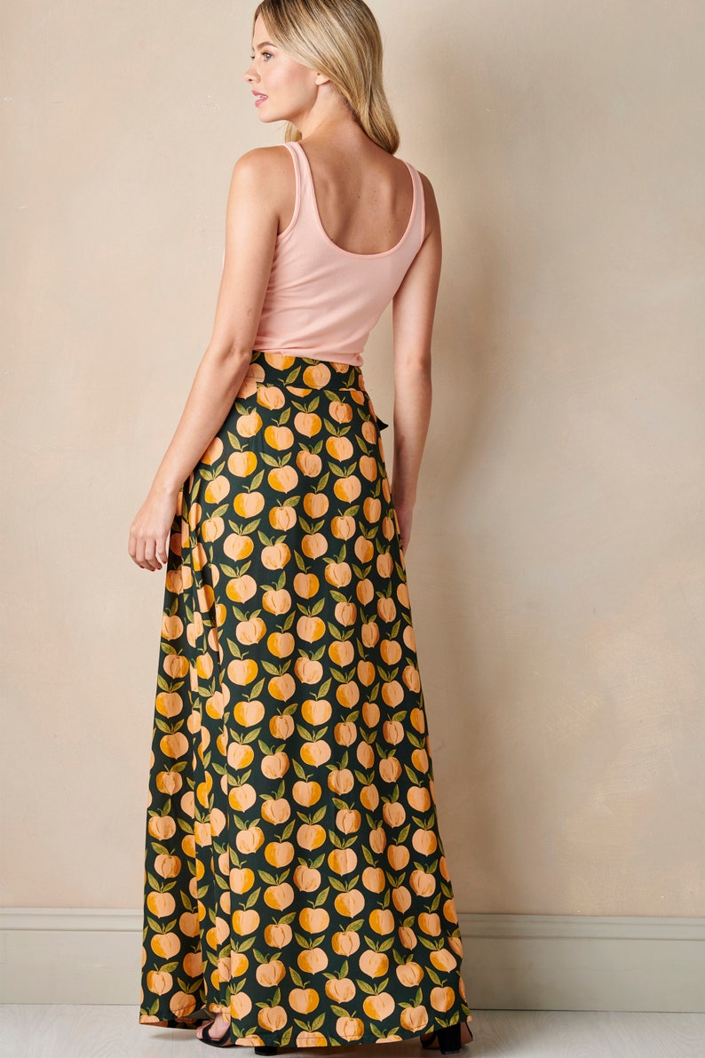 PDF Wrap Skirt Sewing Pattern Maxi Skirt Midi Skirt Simply Etsy