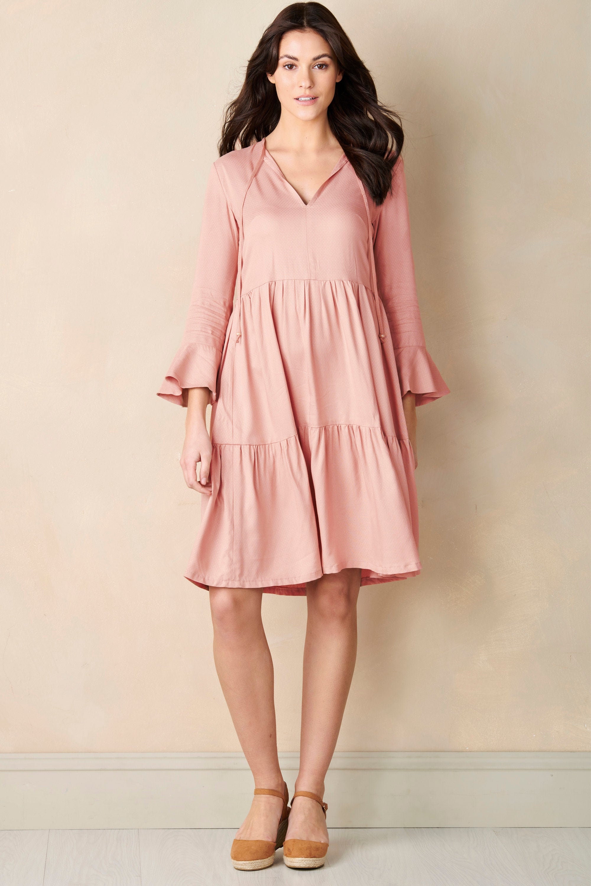 Tier Dress Pattern Spring Dress Midi Dress Simply Sewing Etsy