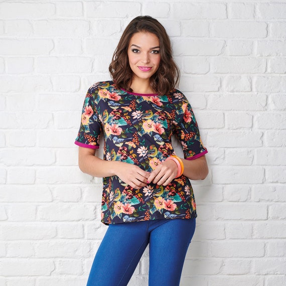 jersey t shirt sewing pattern