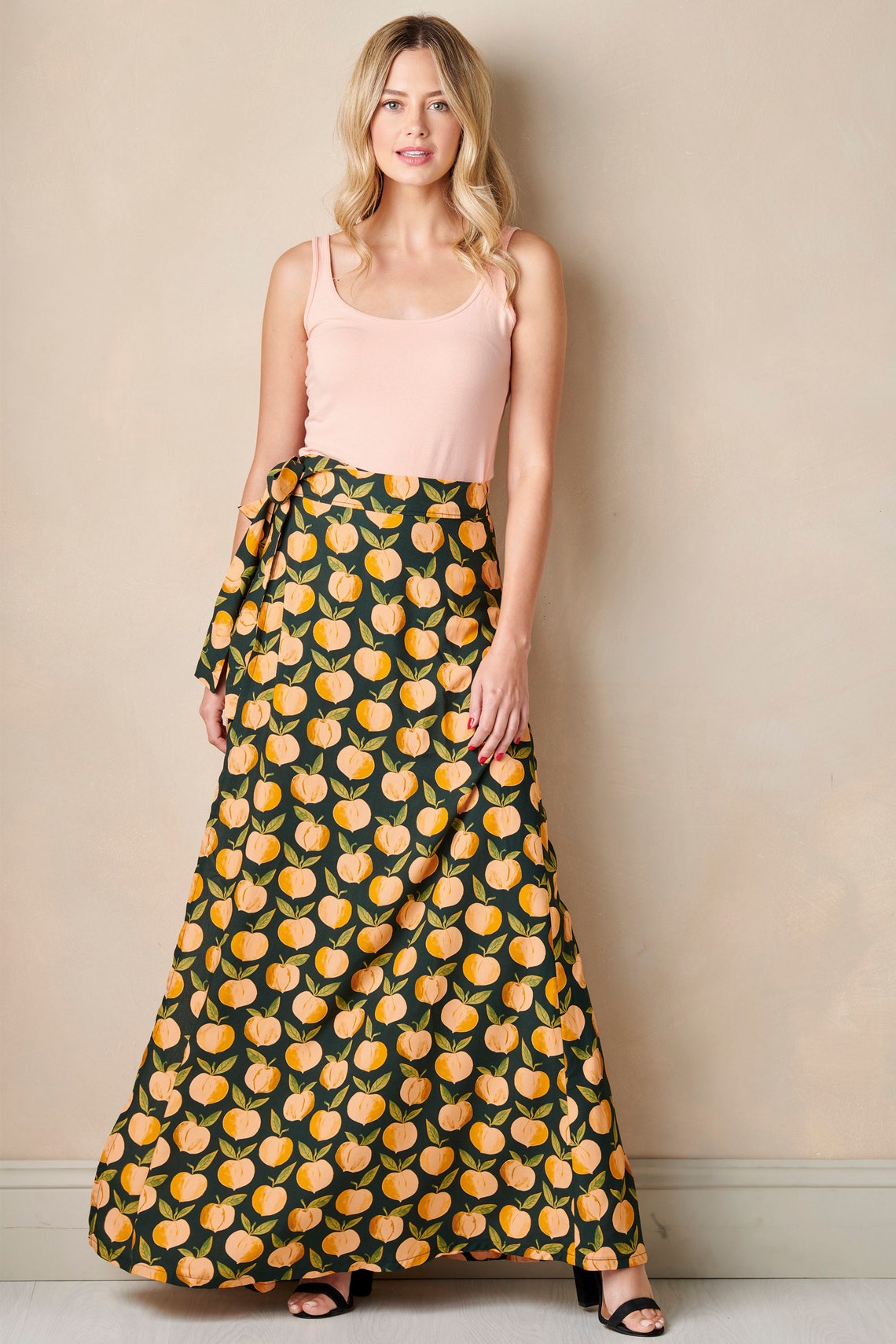 PDF Wrap Skirt Sewing Pattern Maxi Skirt Midi Skirt Simply Etsy