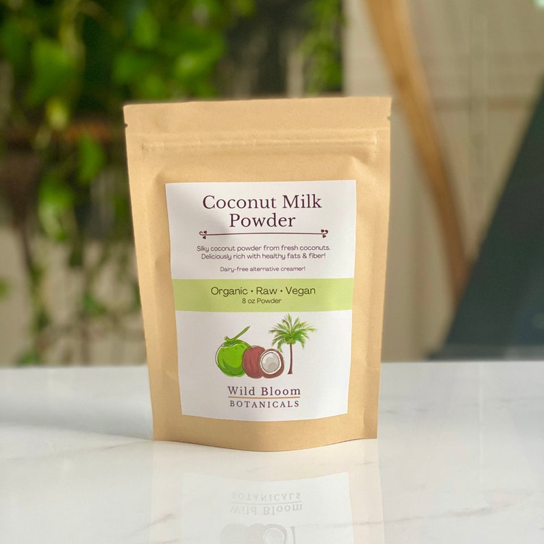 Coconut Milk Powder / Coconut Creamer / Vegan Creamer / Etsy