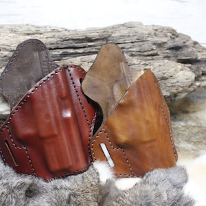 Leather Holster for Springfield Armory XD 40 Holster, Concealed Carry, Waistband Carry, OWB Leather Holster, Handmade