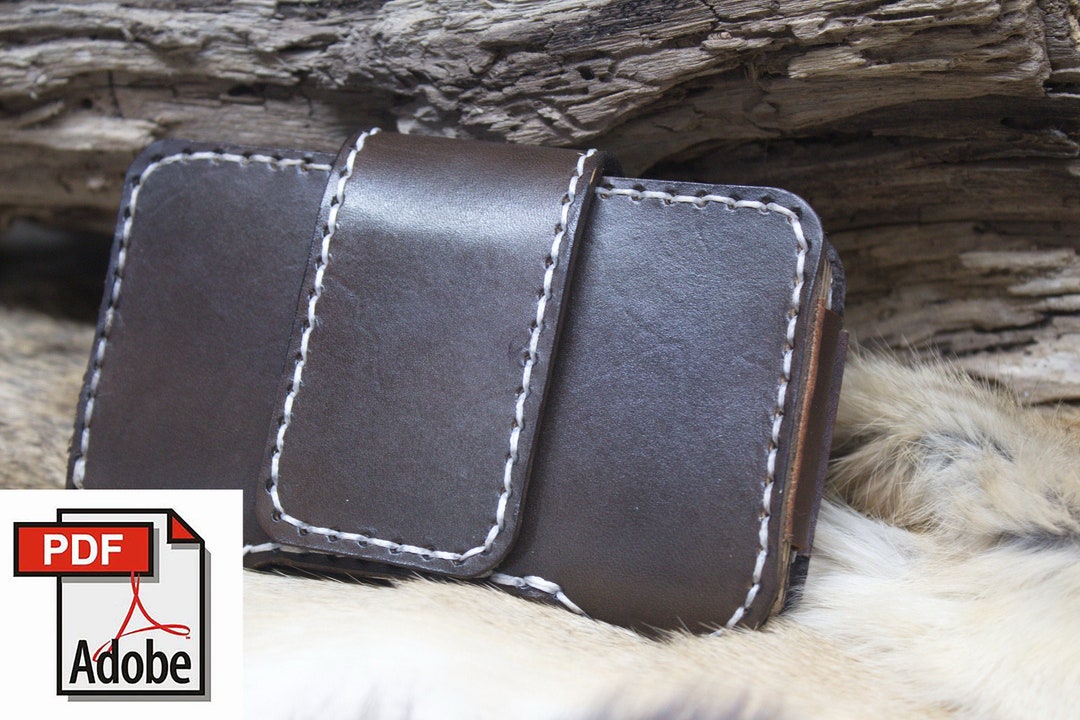 Leather Cellphone Case Pattern PDF Cell Phone Leatherworking Pattern