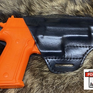 Patrón de funda de cuero para la Sig Sauer P226 (DIY con archivos SVG) (Descarga PDF)