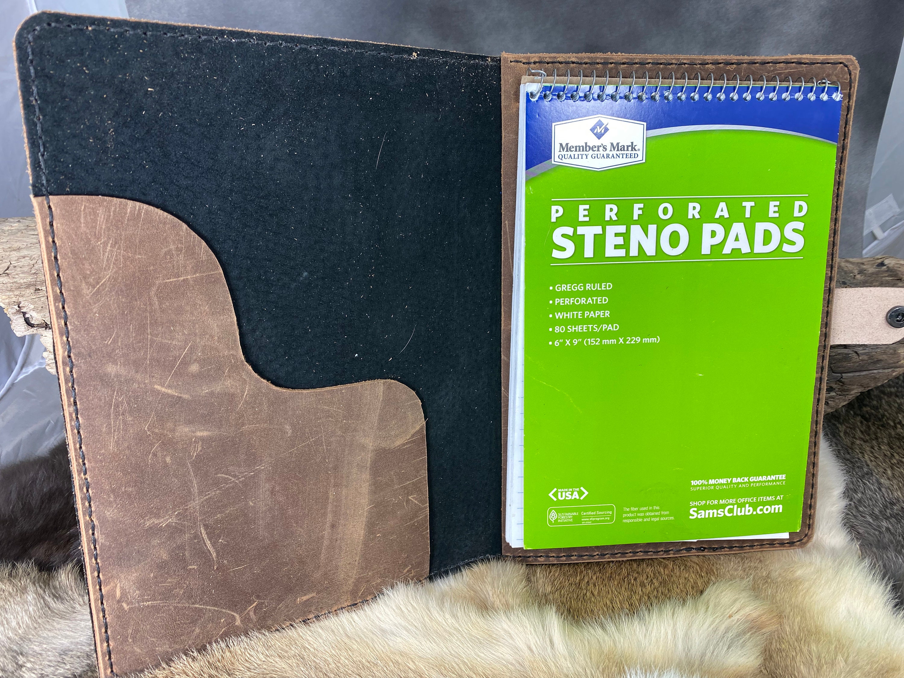 Steno Pad Portfolio for Steno Pad Etsy