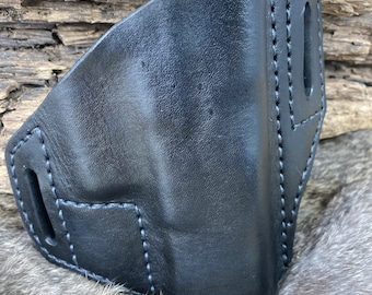 Leather Holster for Glock 19x, Leather Holster, OWB  No Sweat Guard Holster for Glock, OWB Carry, Concealed Carry