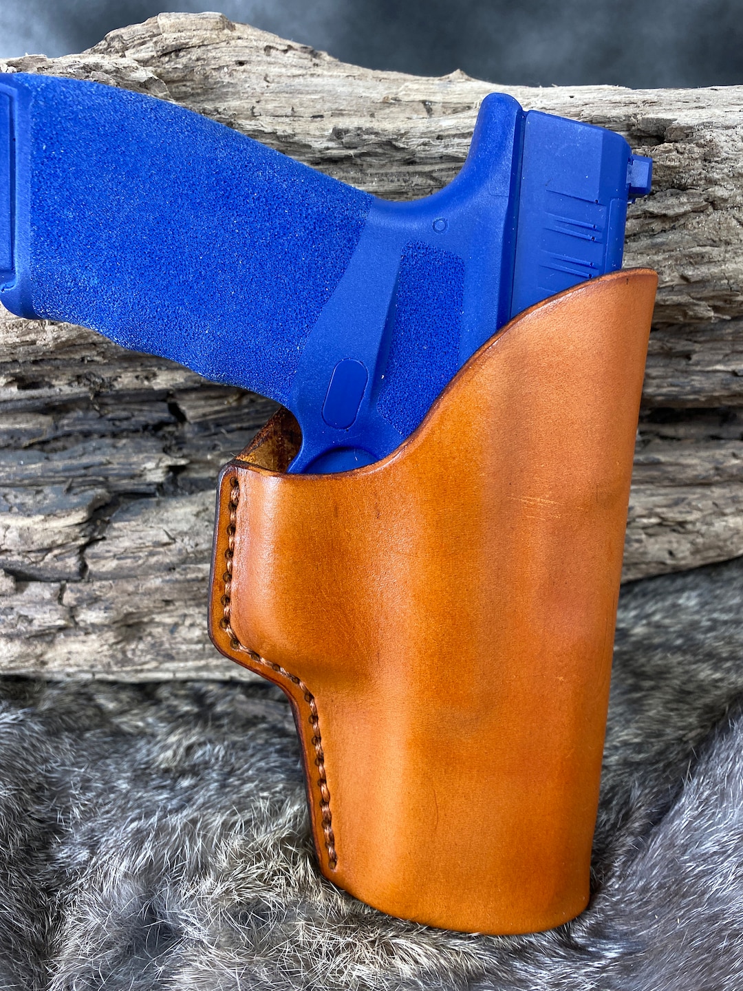 IWB Leather Holster for Walther P22. Concealed Carry, EDC Carry, Appendix Carry, Inside the