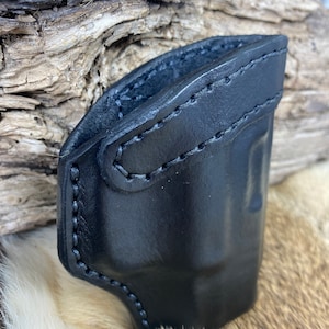 Taco Holster per Kimber Mirco 9, fondina in pelle fatta a mano nascosta, fondina personalizzata, trasporto EDC.