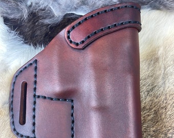 Lederholster im Avenger-Stil für Kahr CW45