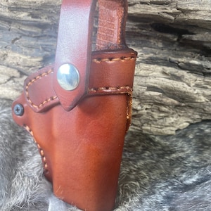 Cross Draw Leather Holster for Springfield Armory Hellcat