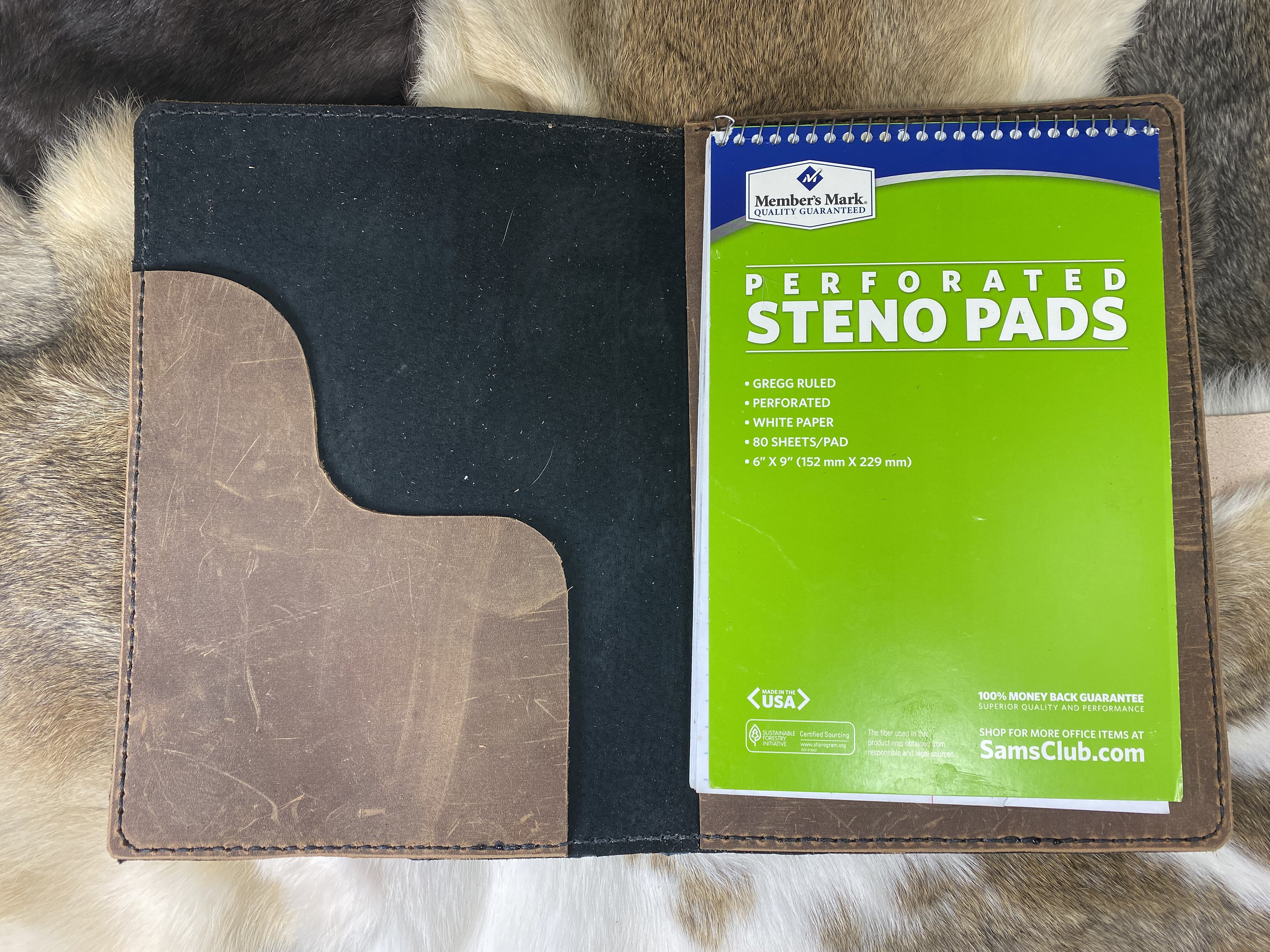 Steno Pad Portfolio for Steno Pad Etsy