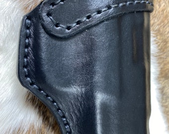 Handgefertigtes Taco-Holster aus Leder: Springfield Hellcat Pro, verdeckte Trageweise