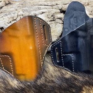 Leather Holster For Sig 226, OWB Pancake style Holster for Sig Sauer 226