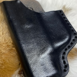 IWB Holster for Hellcat Pro, Concealed Carry, Appendix Carry, Custom Holster, Handmade Leather Custom Holster