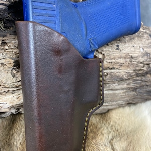 IWB Leather Holster for Ruger LC9, IWB Holster, Appendix Carry, Waistband Holster, Ruger LC9