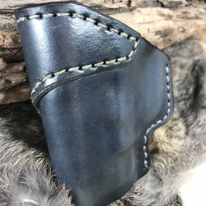 IWB Leather Holster with Monoblock Clip for Walther PPK
