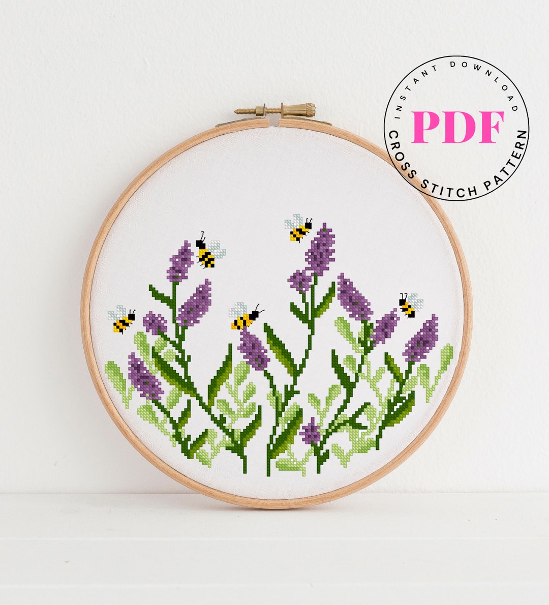 Lavender Flower Counted Cross Stitch Pattern Bee Cross Stitch Chart Easy Cross Stitch Design Nature Botanical Digital Format PDF - Etsy lavender-flower-counted-cross-stitch-pattern-bee-cross-stitch-chart-easy-cross-stitch-design-nature-botanical-digital-format-pdf-etsy