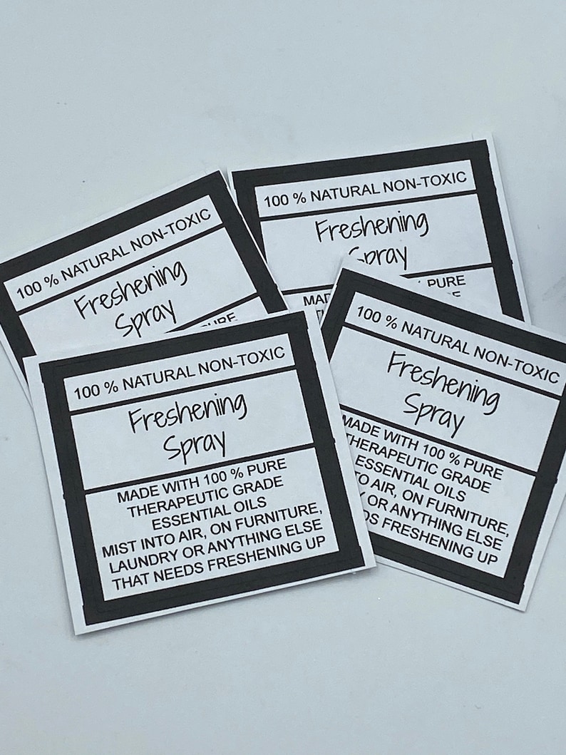 Diy room sprays with printable labels homey oh my free cleaning