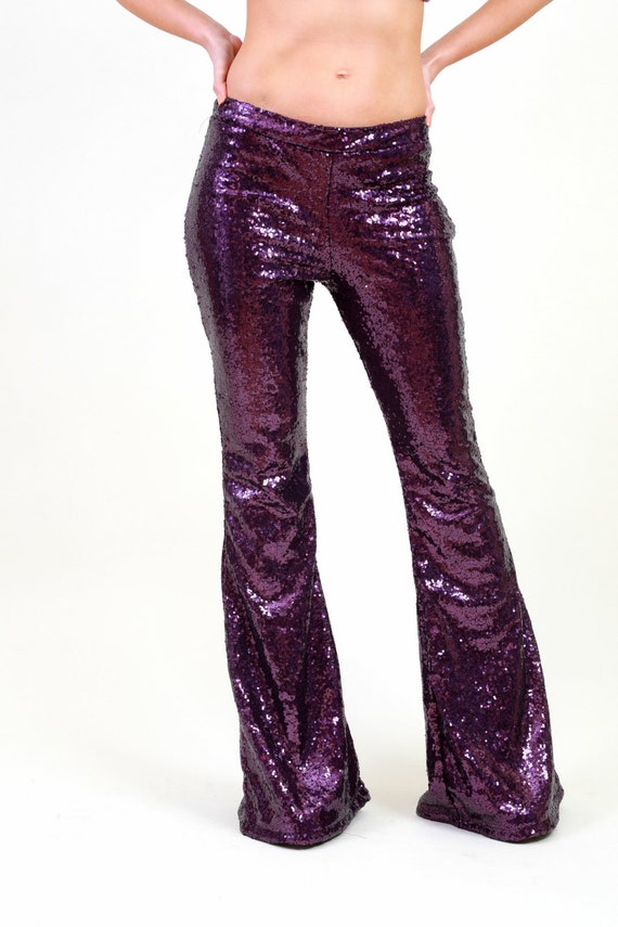 Purple sparkly pants Outlet