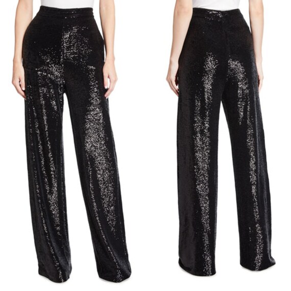 Sequin Wide Leg Pants Sequin Bell 