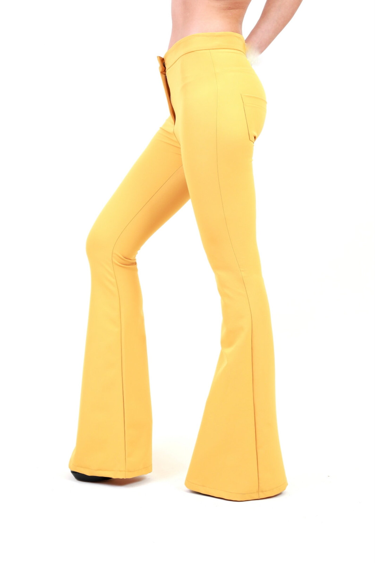 Flare Pants Bell Bottoms Harem Pants Yoga Pants Palazzo Etsy