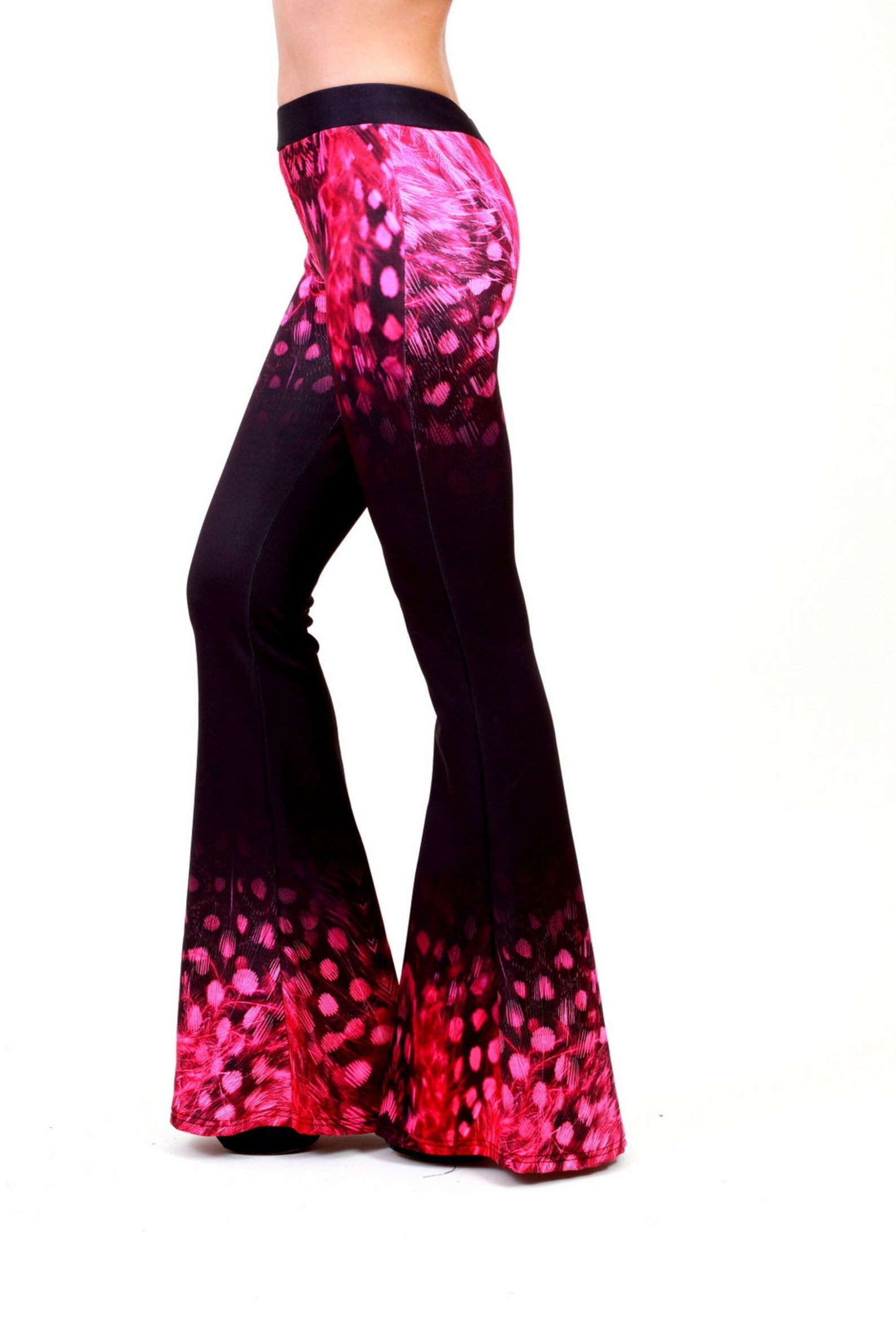 Flare Pants Bell Bottoms Harem Pants Yoga Pants Palazzo Etsy