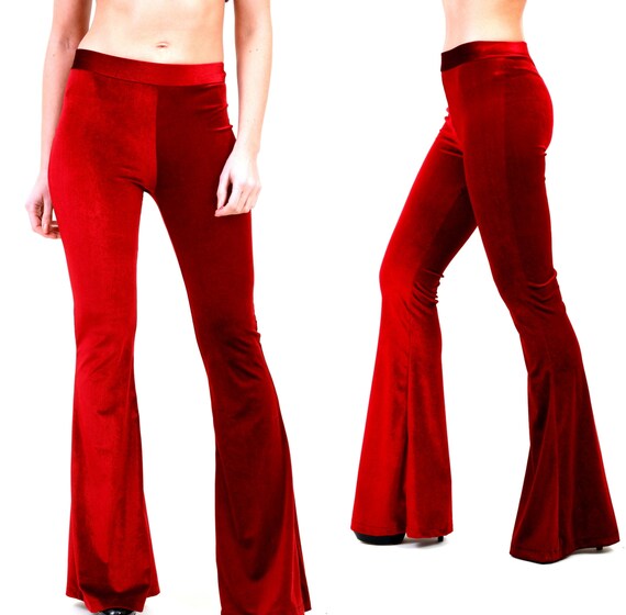 velvet womens pants