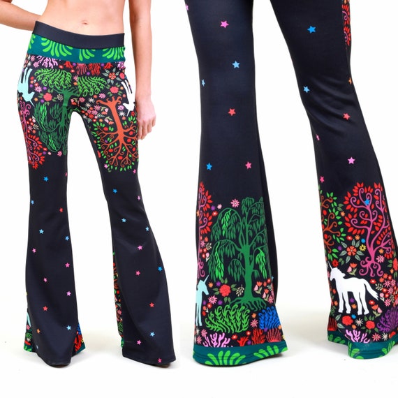 boho flare pants for short legs