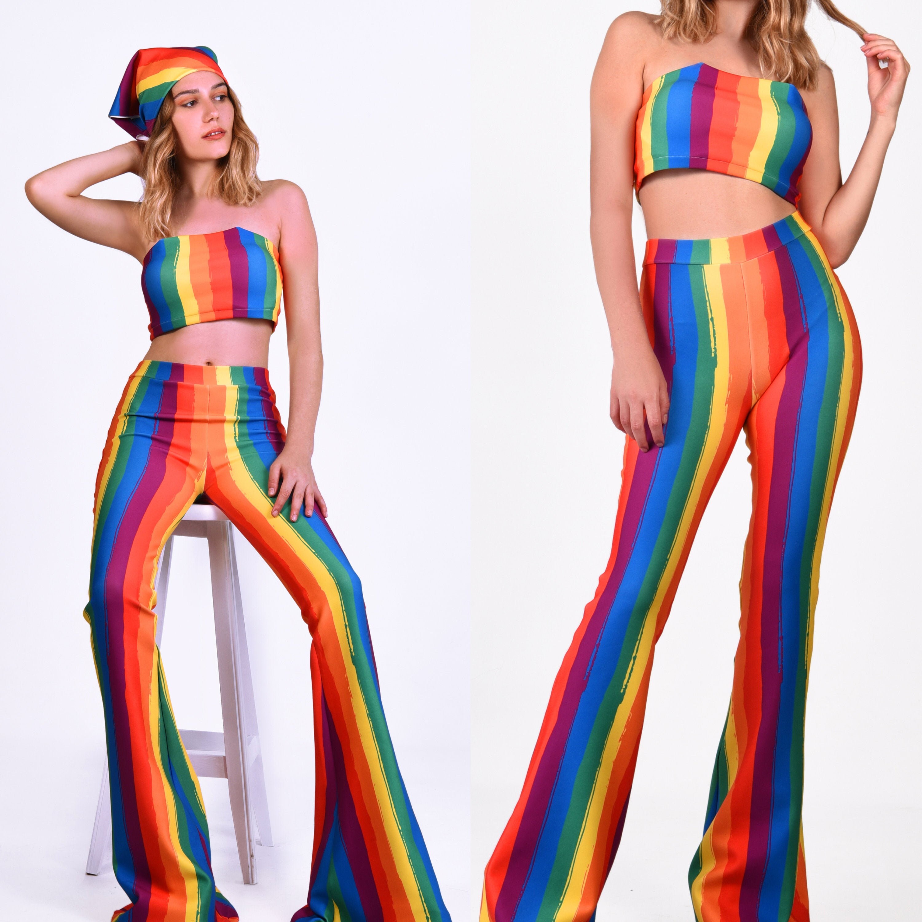 Flare Pants Bell Bottoms Pride Pants 