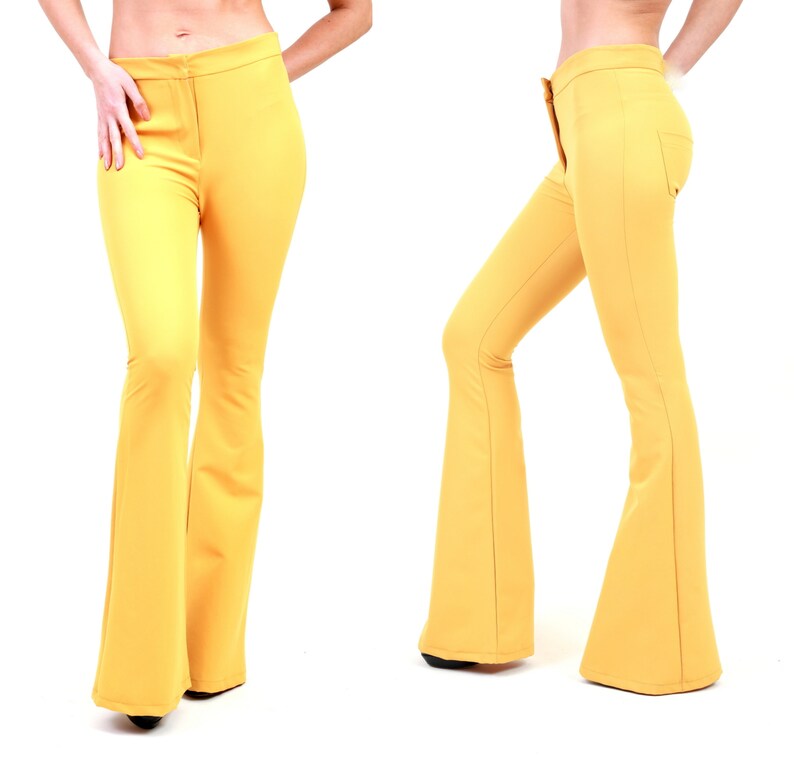 Flare Pants Bell Bottoms Harem Pants Yoga Pants Palazzo - Etsy