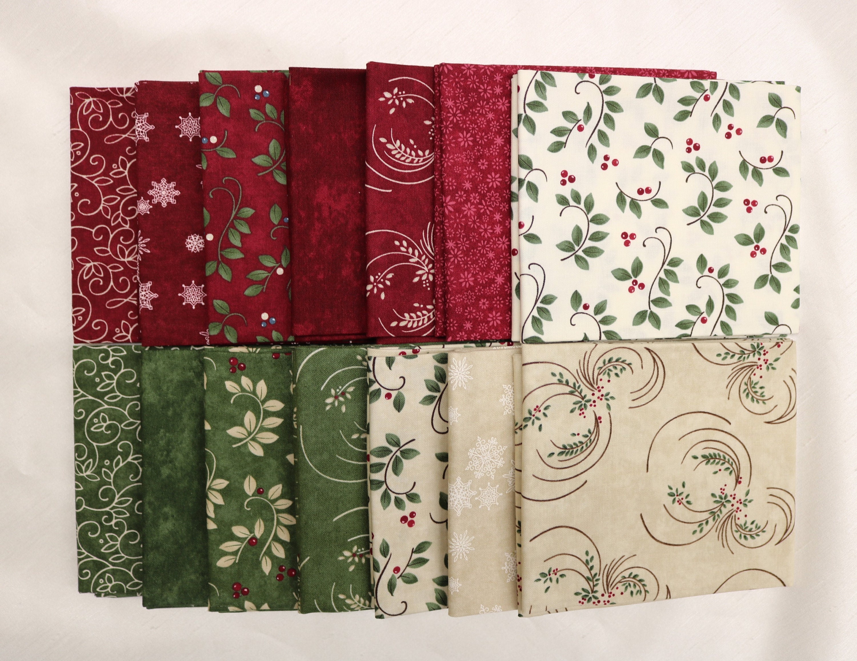 Winter Flurries by Holly Taylor for Moda Fat Quarter Bundle Etsy