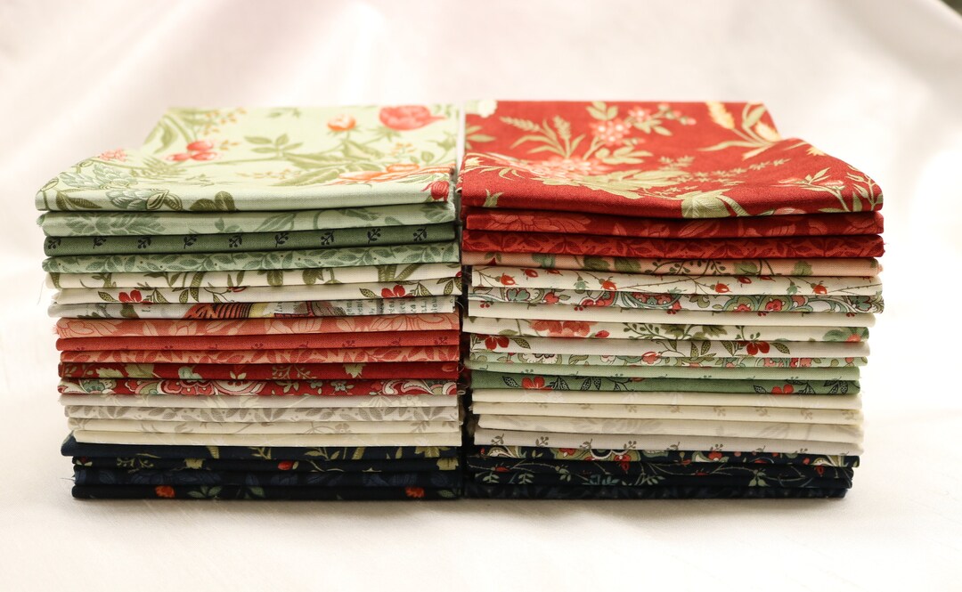 Rendezvous Fat Quarter Bundle by 3 Sisters for Moda Fabrics, 100