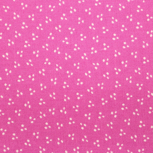 Sincerely Yours by Sherri & Chelsi for Moda Fabric, 100% cotton, cut to order, price per yard, tiny white dots on dark pink, item #37615-20