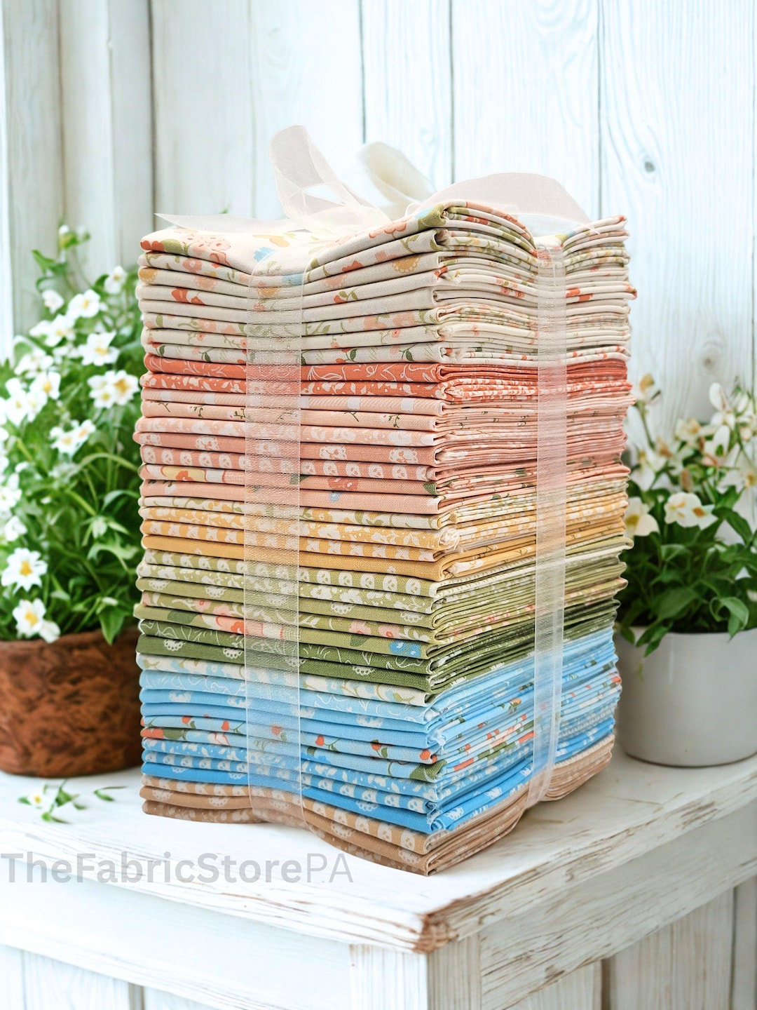Dainty Meadow by My Sew Quilty Life for Moda, Fat Quarter Bundle, 100% ...