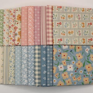 Cottage Charm by My Sew Quilty Life for Moda, Fat Quarter Bundle, 100% ...