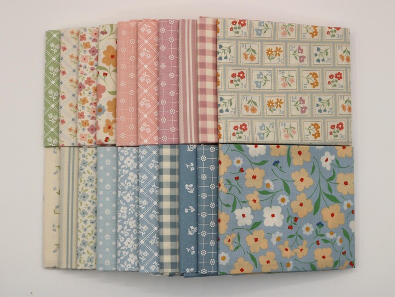 Cottage Charm by My Sew Quilty Life for Moda, Fat Quarter Bundle, 100% ...