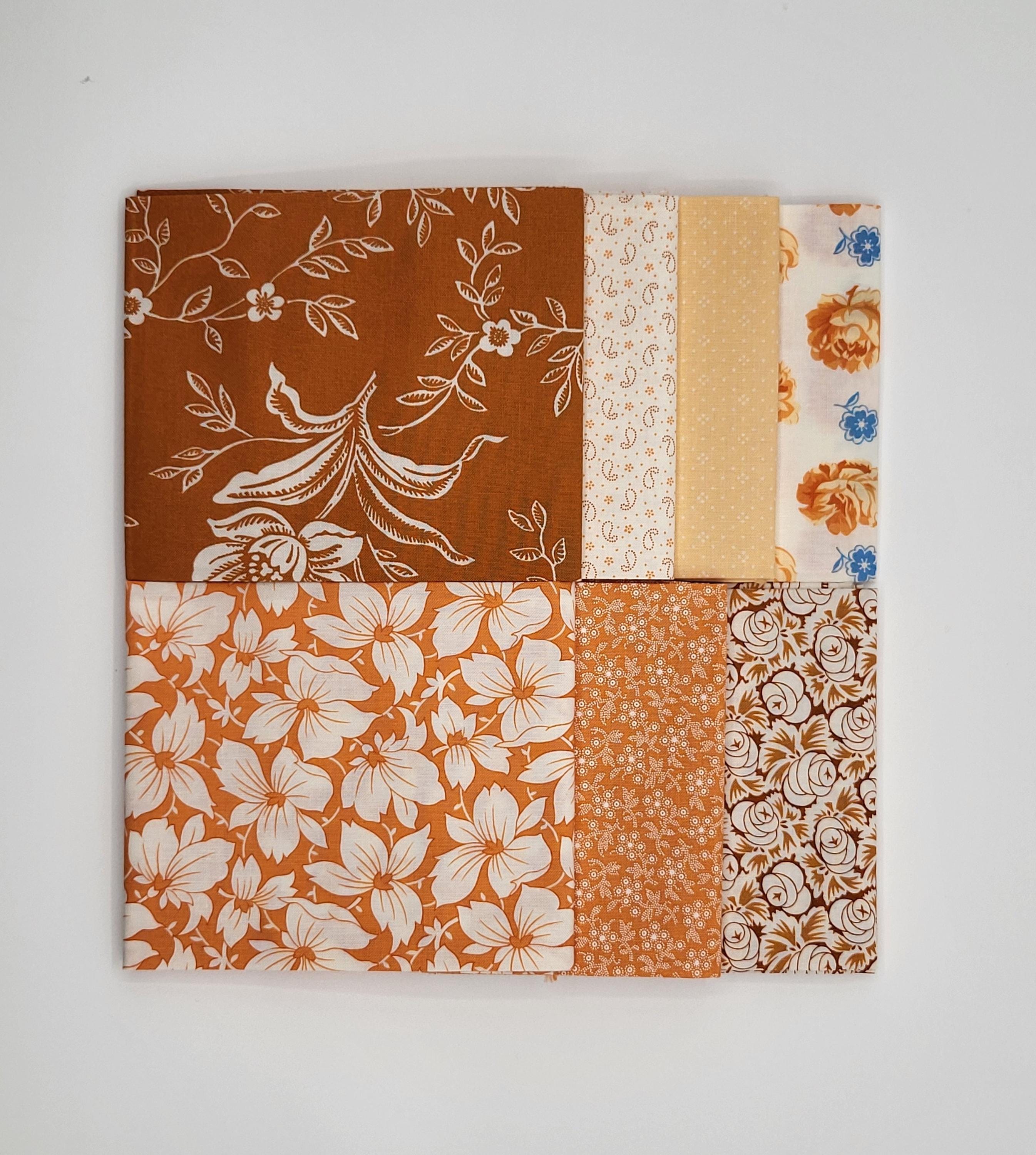 Denim and Daisies 34-piece Fat Quarter Bundle by Fig Tree for Moda ...