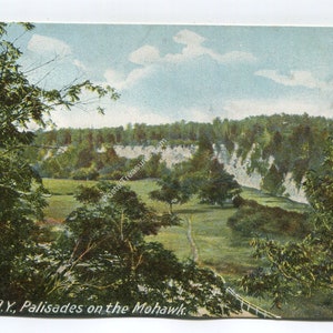 Palisades on the Mohawk Rome New York Postcard