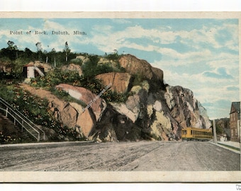 Point of Rock Duluth Minnesota Postcard