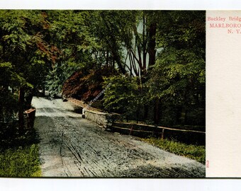 Buckley Bridge Marlboro New York Postcard