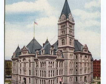 Court House and City Hall St Paul Minnesota Postcard