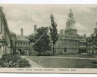 Lowell House Harvard University Cambridge Massachusetts Postcard
