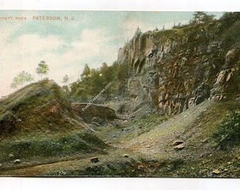 Garrett Rock Paterson New Jersey Postcard