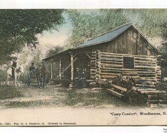 Camp Comfort Woodbourne New York Postcard